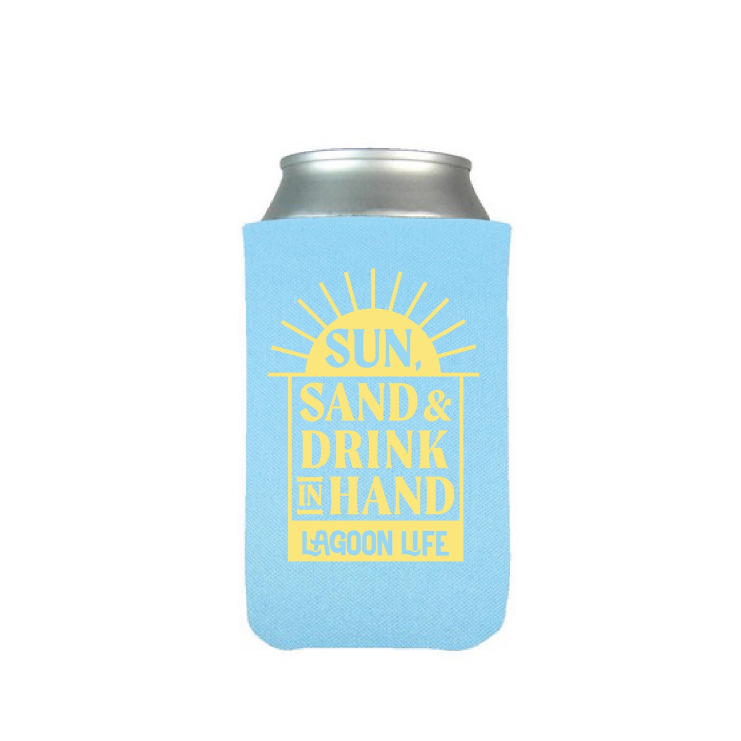 Sun Sand Drink in Hand Koozie